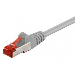 GOOBAY καλώδιο δικτύου 50889, CAT 6 S/FTP, copper, 250MHz, 5m, γκρι