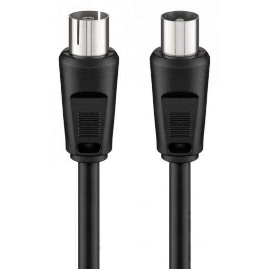 GOOBAY καλώδιο κεραίας αρσενικό σε θηλυκό 50913, <70dB, CCS, 20m, μαύρο
