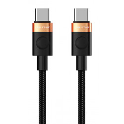 CABLETIME καλώδιο USB-C CT-CM60, 60W, 480Mbps, 1m, μαύρο
