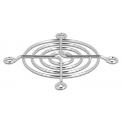 DELOCK σχάρα για 60mm ανεμιστήρα 67305, μεταλλική, ασημί