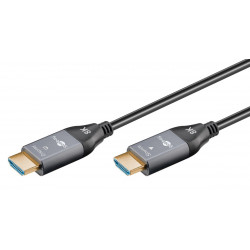 GOOBAY καλώδιο HDMI 2.1 76278 με Ethernet, AOC, 8K/60Hz, 48 Gbps, 50m, μαύρο