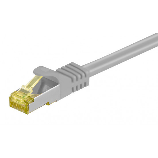 GOOBAY καλώδιο δικτύου 91594, CAT 7 S/FTP, copper, 500MHz, 1.5m, γκρι