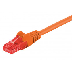 GOOBAY καλώδιο δικτύου 95259, CAT 6 U/UTP, CCA, 250MHz, 0.50m, πορτοκαλί
