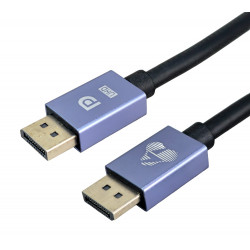 POWERTECH καλώδιο DisplayPort CAB-DP075, 8K/60Hz, 48 Gbps, 5m, μαύρο