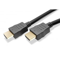 POWERTECH καλώδιο HDMI CAB-H178 με Ethernet, 4K/30Hz, 10.2 Gbps, 10m, μαύρο