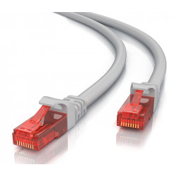 POWERTECH καλώδιο δικτύου CAB-N270, Cat 6 U/UTP, copper 24AWG, 5m, γκρι