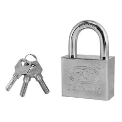 DAN XIANG λουκέτο πέταλο με κλειδί ασφαλείας CTL-0034, 50mm, μεταλλικό