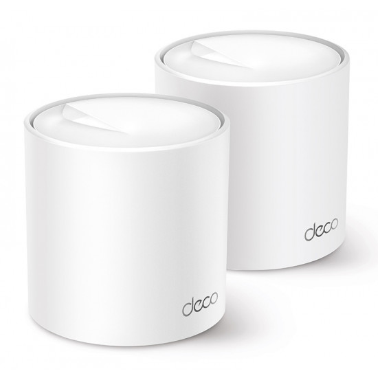 TP-LINK Home Mesh Wi-Fi System Deco X60, 5400Mbps AX5400, Ver. 3.2, 2τμχ