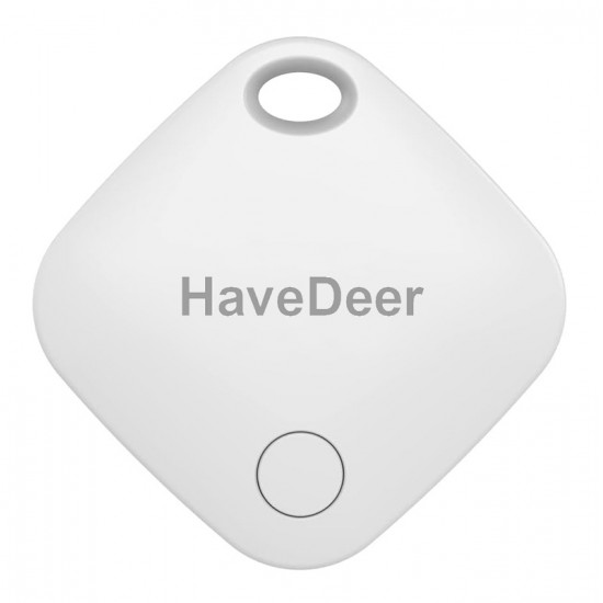 HAVEDEER smart tag ITAG03 για iOS συσκευές, Bluetooth tracker, λευκό