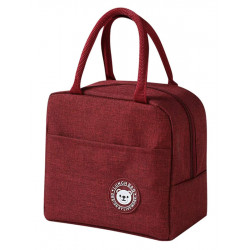 Ισοθερμική τσάντα HUH-0012, 7L, αδιάβροχη, 23x13x21cm, κόκκινη