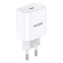 KAKUSIGA φορτιστής τοίχου KSC-1230, USB-C, 2.4A, λευκός