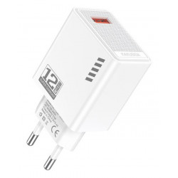 KAKUSIGA φορτιστής τοίχου KSC-1235, USB, 12W, λευκός