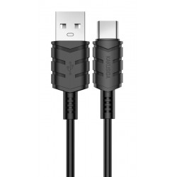 KAKUSIGA καλώδιο USB-C σε USB KSC-710, 3A, 480Mbps, 1.2m, μαύρο