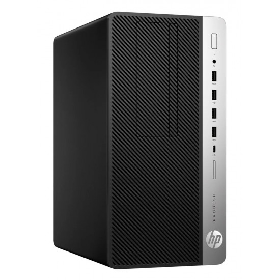 HP PC ProDesk 600 G5 MT, Refurbished Grade A Repainted, i5-9400, 8/256GB SSD, DVD, FreeDOS