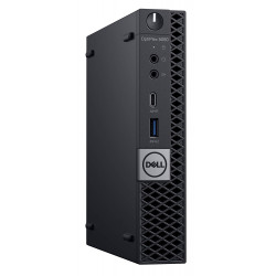 DELL PC OptiPlex 5060 Micro, Refurbished Grade A Repainted, i5-8500T, 8/256GB M.2, WiFi, FreeDOS