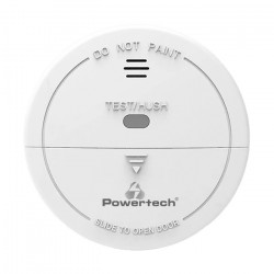 POWERTECH ασύρματος ανιχνευτής καπνού PT-1464 για συναγερμούς, Wi-Fi, TUYA