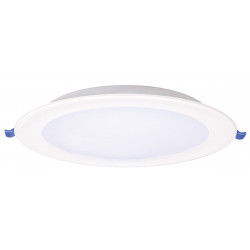POWERTECH LED φωτιστικό downlight PT-1558, 5W, Φ100x25mm, 4000K, 425lm, λευκό