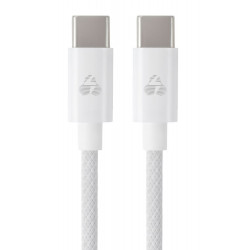 POWERTECH καλώδιο USB-C PTR-0183, 60W, 480Mbps, 1m, λευκό