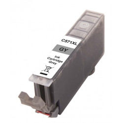 Συμβατό Inkjet για Canon, 571 XL, 12.2ml, γκρι