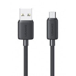 USAMS καλώδιο micro USB σε USB US-SJ690, 2A, 480Mbps, 1m, μαύρο