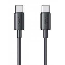 USAMS καλώδιο USB-C US-SJ711, 60W, 480Mbps, 1m, μαύρο