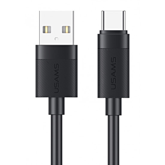 USAMS καλώδιο USB-C σε USB SJ777, 3A, 480Mbps, 1m, μαύρο
