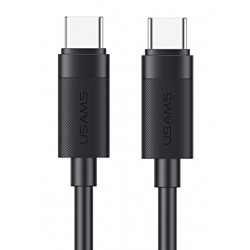 USAMS καλώδιο USB-C SJ780, 60W, 480Mbps, 1m, μαύρο