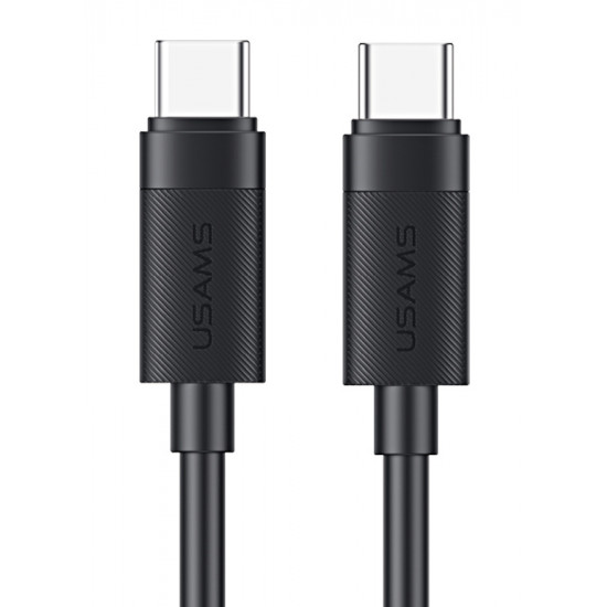 USAMS καλώδιο USB-C SJ780, 60W, 480Mbps, 1m, μαύρο