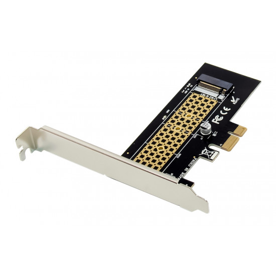 POWERTECH κάρτα επέκτασης PCIe σε M.2 M Key NVMe ST597