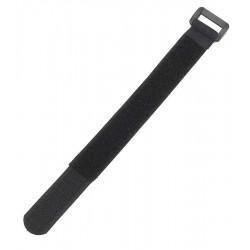 POWERTECH ιμάντας τύπου velcro TIES-026, 45x2cm, μαύρος, 10τμχ