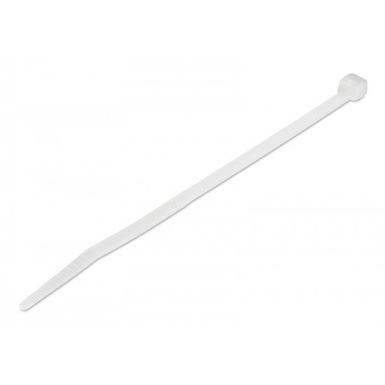 POWERTECH δεματικά καλωδίων TIES-047, 200x3.6mm, λευκά, 100τμχ