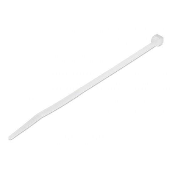 POWERTECH δεματικά καλωδίων TIES-049, 250x3.6mm, λευκά, 100τμχ