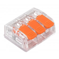 POWERTECH κλέμα σύνδεσης καλωδίων TOOL-0101, 3pin, 10τμχ