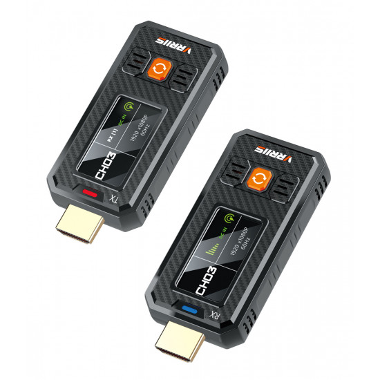 VRRIIS HDMI σύστημα ασύρματης μετάδοσης βίντεο WL087 Mini, 1080p, 2.4/5GHz, έως 350m