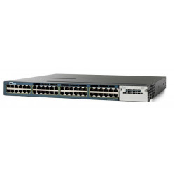 CISCO used Catalyst WS-C3560X-48P-L Switch, 48 ports PoE, 1x PSU, Managed