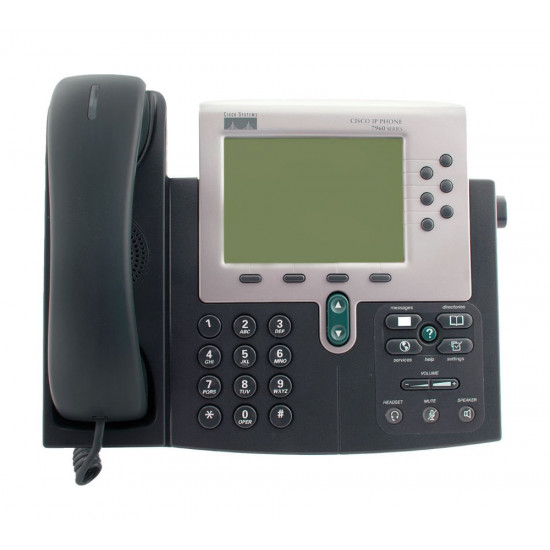 CISCO Used IP Phone 7960G, Dark Gray