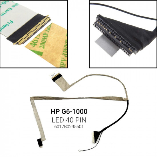 Καλωδιοταινία οθόνης για HP G6-1000