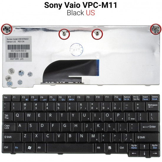 Πληκτρολόγιο Sony Vaio VPC-M11