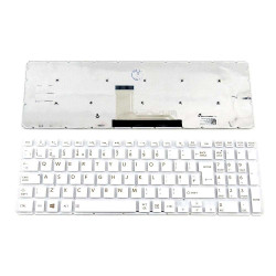 Πληκτρολόγιο Toshiba Satellite L50-B white UK