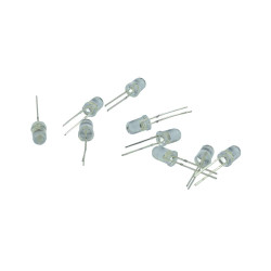 LED με Ενσωματωμένο Chip RGB (10 Τεμάχια)