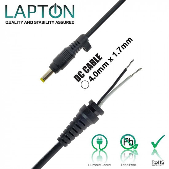 DC Cable για HP / Lenovo 4.0 x 1.7