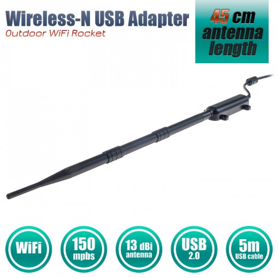 Wireless-Ν Antenna  USB Adapter