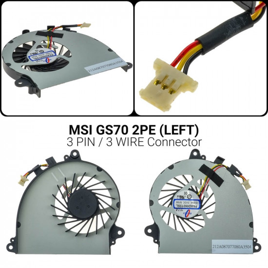 Ανεμιστήρας MSI GS70 2PE-2QE (L)