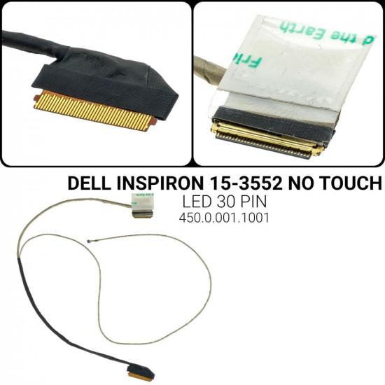 Καλωδιοταινία οθόνης για DELL INSPIRON 15-3552 NO TOUCH (ΜΑΚΡΥΑ)