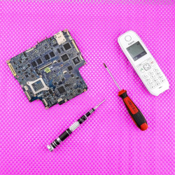 Αντιολισθητική Επιφάνεια Εργασίας (30cmx90cm) Light Purple