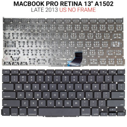Πληκτρολόγιο MACBOOK PRO RETINA 13'' A1502 2013 US