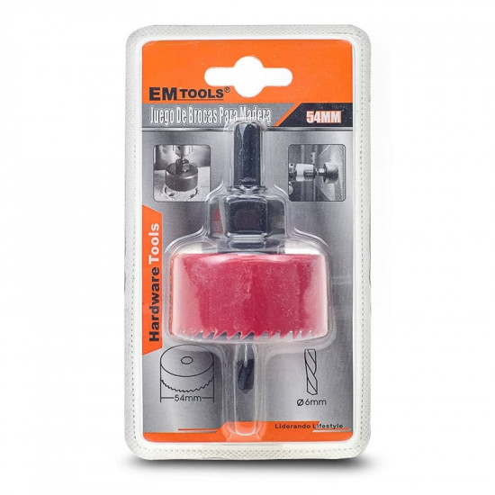 Ποτηροτρύπανο 6mm 54mm