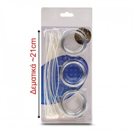 20 Δεματικα Καλωδίων + Σύρμα