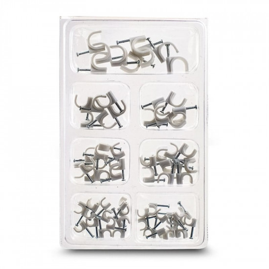 64 τεμάχια Ρόκα Καλωδίων σε 3 Μεγέθη