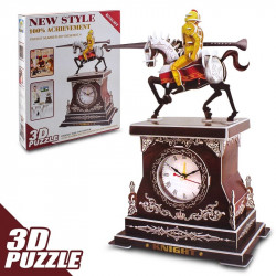 3D Puzzle Ρολόι Ιππότης